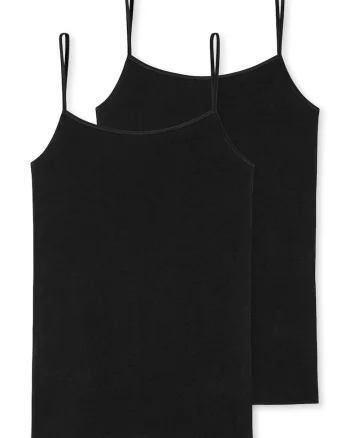 Set de topuri - 2 piese, Negru
