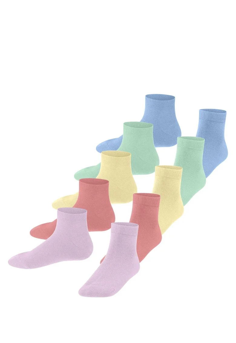 Set de sosete scurte - 5 perechi, Multicolor
