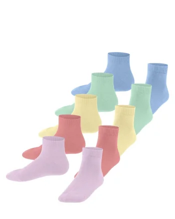 Set de sosete scurte - 5 perechi, Multicolor