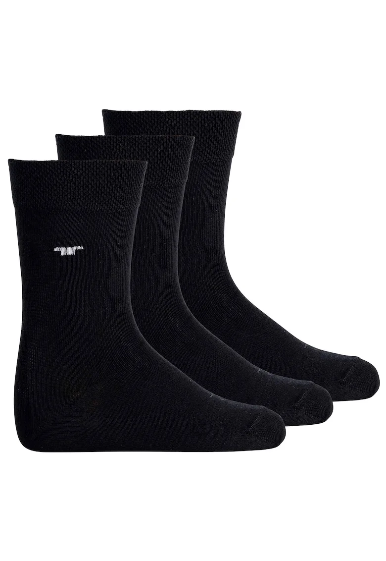 Set de sosete scurte - 3 perechi, Negru