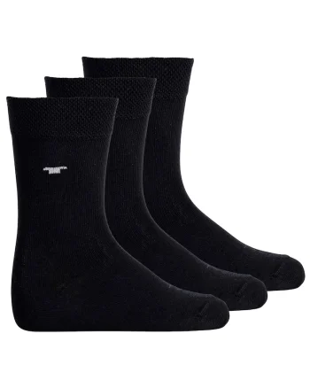 Set de sosete scurte - 3 perechi, Negru