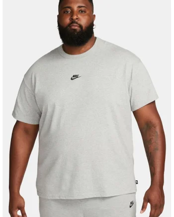 Tricou lejer din bumbac Sportwear Premium Essential, Gri melange