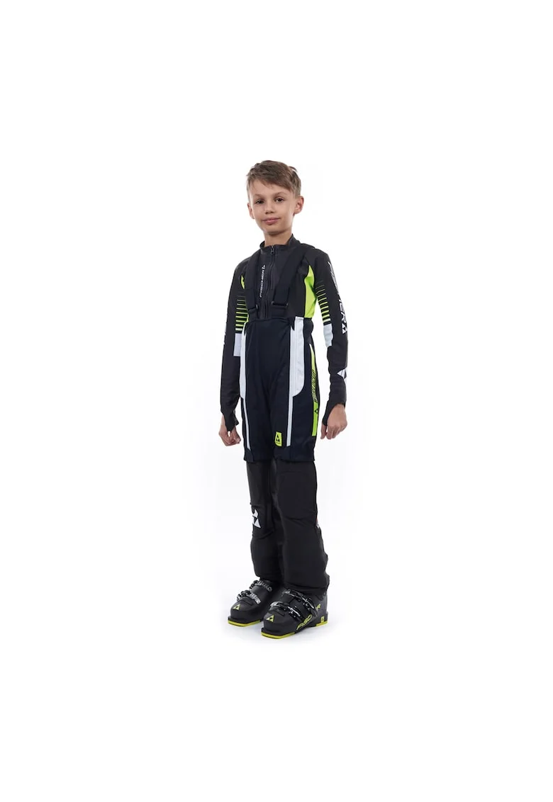 Pantaloni Scurti Copii  Race Short Racing Junior, Negri, Negru