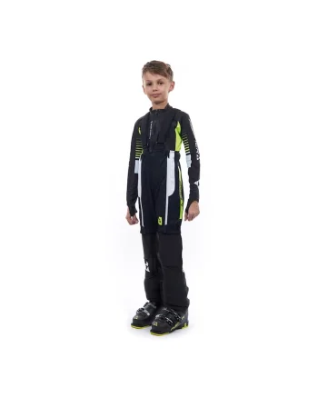 Pantaloni Scurti Copii  Race Short Racing Junior, Negri, Negru