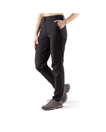 Pantaloni trekking,  Expander Ultralight, Poliamida, Negru, Negru