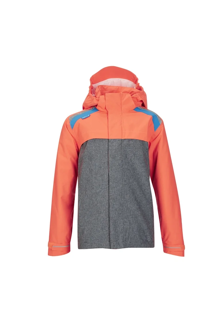 Geaca  Ski JUNIOR, culoare portocaliu/gri