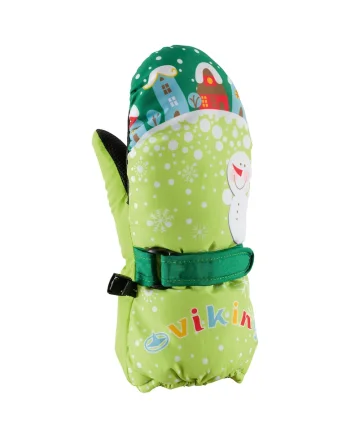 Manusi ski copii  Barry, Grass Green