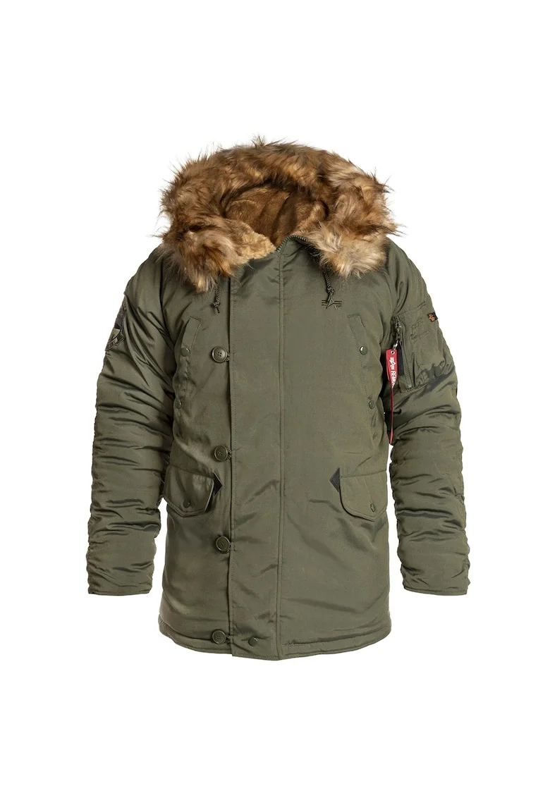 Jacheta barbati  3155, Poliester, Verde