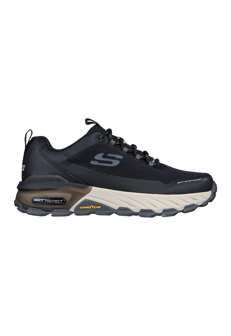 Pantofi impermeabili pentru drumetii Max Protect-Fast, Negru/Gri
