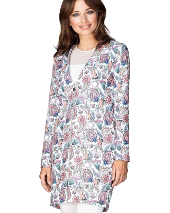 Jacheta dama M592,  Poliester, Multicolor