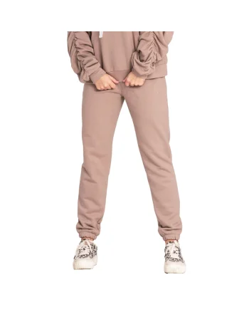 Pantaloni sport dama,  Bumbac, Bej,