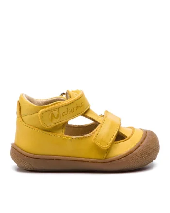 Pantofi sport copii  200911441, Piele naturala, Galben