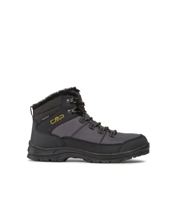 Ghete trekking barbati,  51518, Piele ecologica, Gri