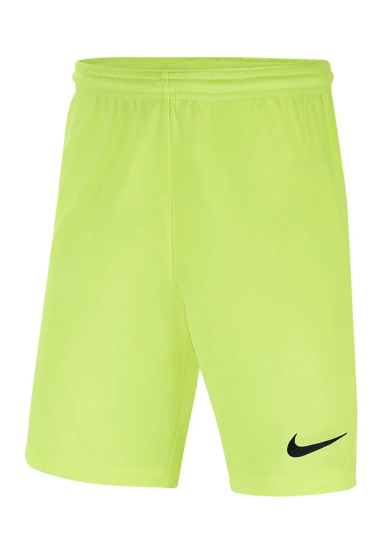 Pantaloni scurti cu tehnologie Dri-FIT pentru fotbal Park III, Verde neon