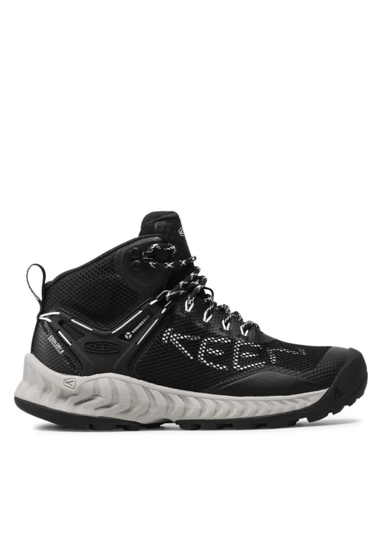 Ghete si bocanci sport dama  300432747, Sintetic/Textil, Negru