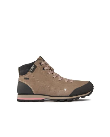 Pantofi sport dama,  49515, Piele naturala, Bej