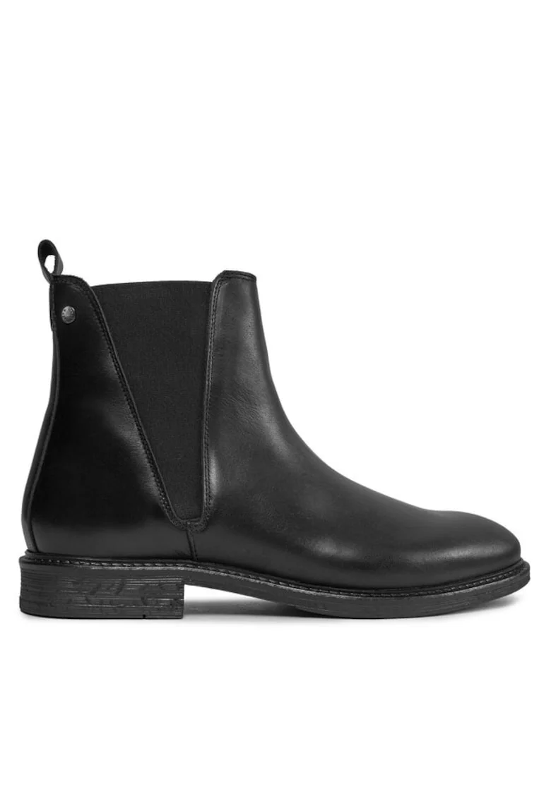 Ghete si bocanci sport barbati  302895564, Piele ecologica, Negru
