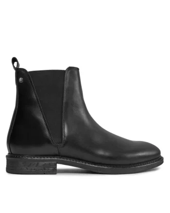 Ghete si bocanci sport barbati  302895564, Piele ecologica, Negru