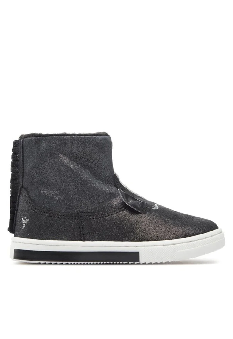 Botosei  303239282, Piele intoarsa, Negru