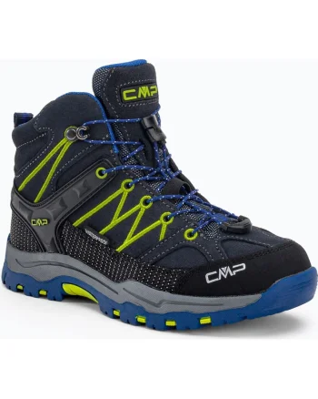 Bocanci de trekking pentru copii,  Rigel Mid, Piele naturala, Multicolor