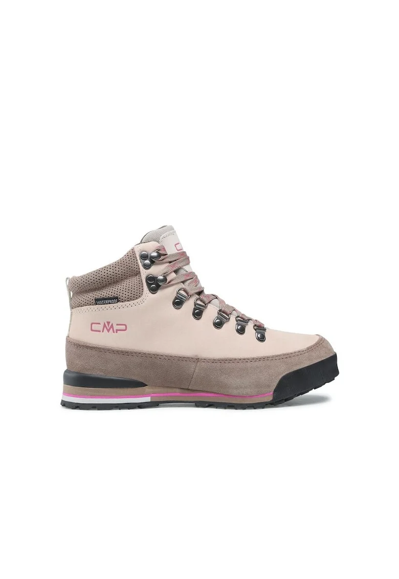 Pantofi sport dama,  43189, Piele naturala, Bej