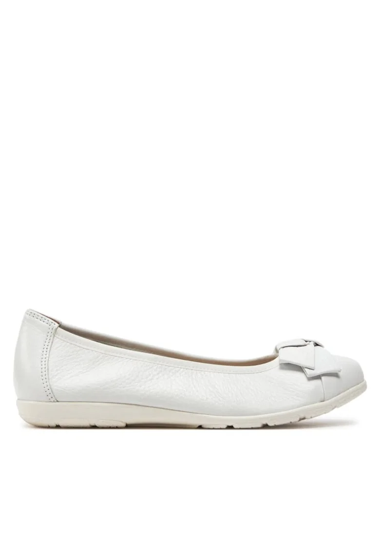 Pantofi sport dama  303660796, Piele naturala, Alb, Alb