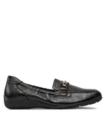 Pantofi sport dama,  Piele naturala, Negru, Negru
