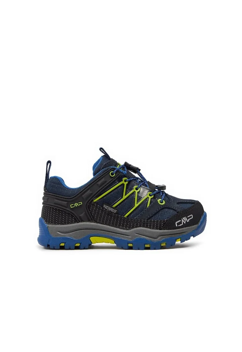 Pantofi trekking copii,  303715, Piele naturala, Bleumarin