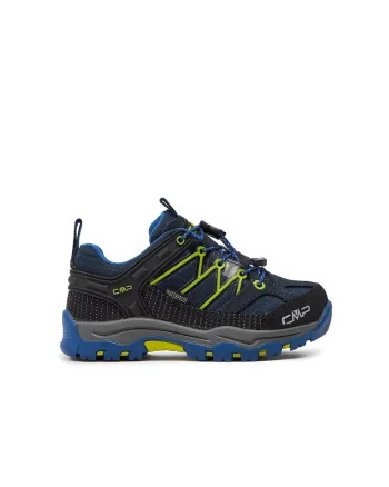 Pantofi trekking copii,  303715, Piele naturala, Bleumarin
