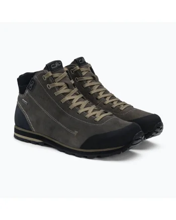 Pantofi de trekking pentru barbati,  Piele intoarsa, Maro, Maro