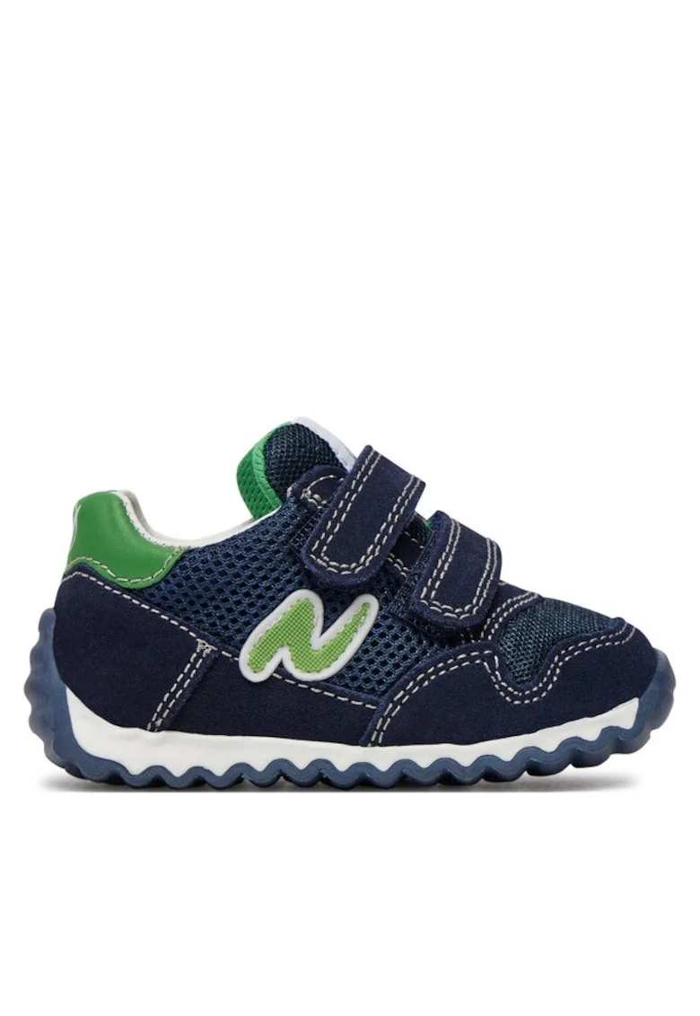 Pantofi sport copii  303874995, Piele intoarsa/Textil, Albastru