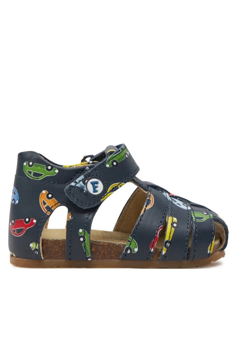 Pantofi sport copii  303875312, Piele naturala, Albastru