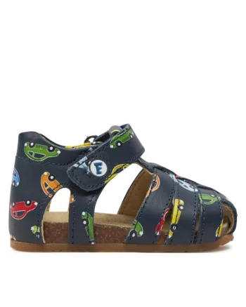 Pantofi sport copii  303875312, Piele naturala, Albastru