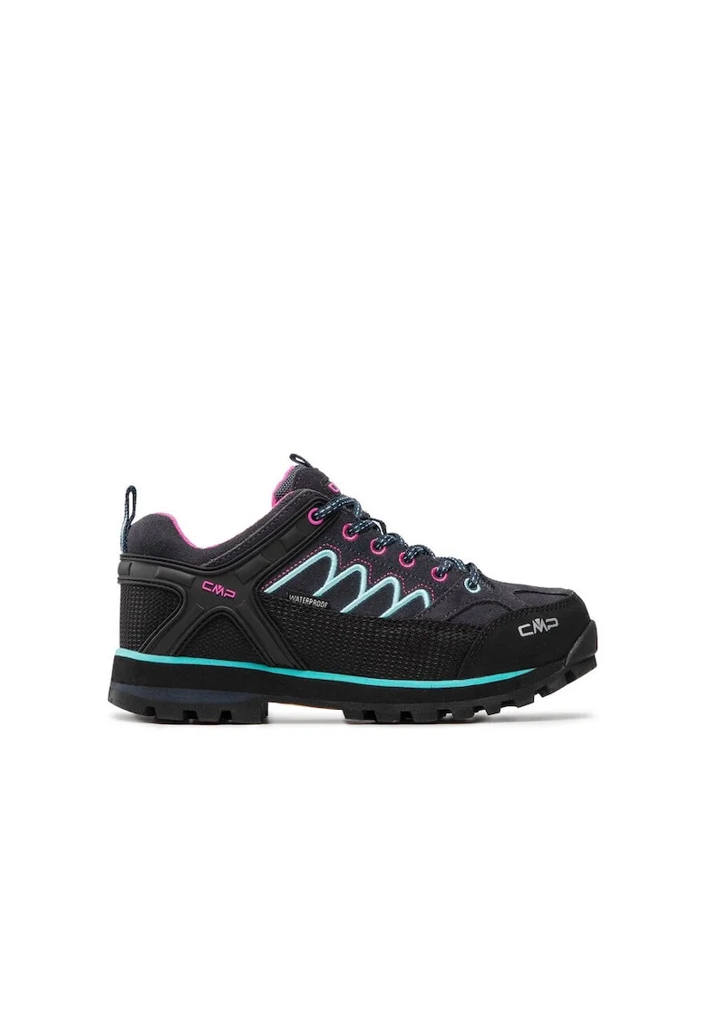 Pantofi de trekking dama  Moon Low negru, Negru/Gri