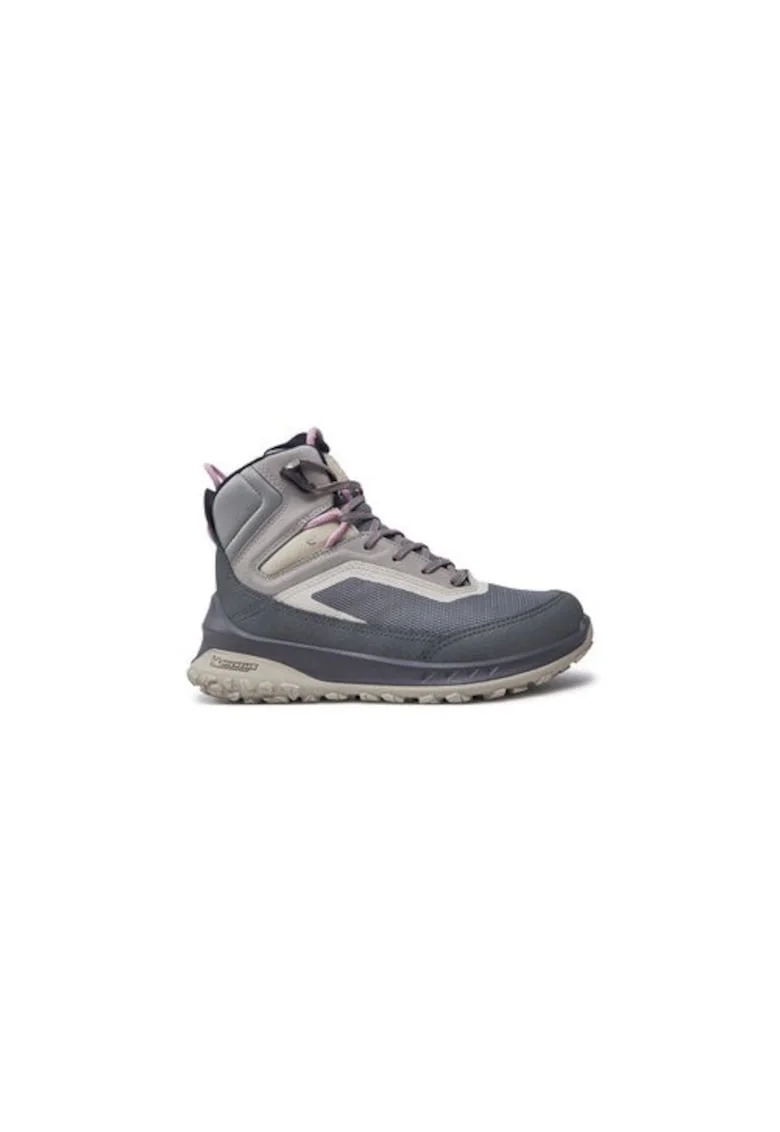 Bocanci trekking dama  304559594, Piele naturala, 35 EU, Gri