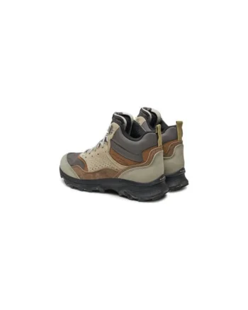 Bocanci trekking barbati  304347719, Piele naturala, Gri, Gri