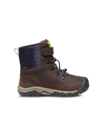Bocanci trekking barbati  303193959, Sintetic, Maro, Maro