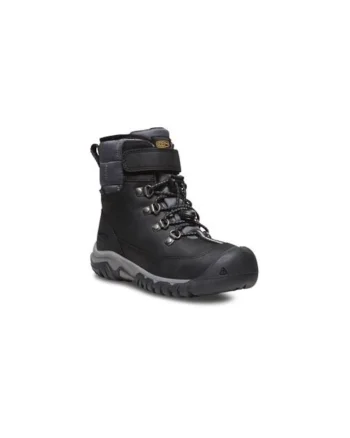 Bocanci trekking baieti  303193997, Sintetic, Gri, Gri
