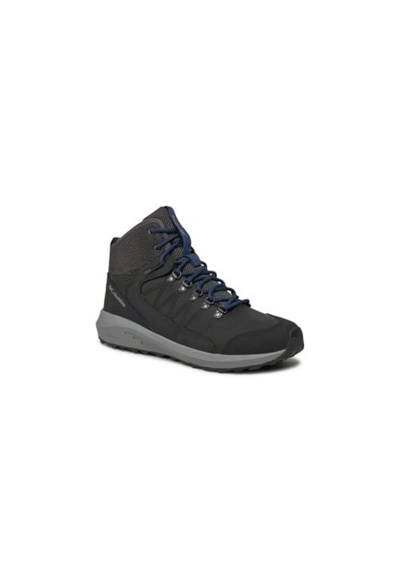 Bocanci trekking barbati  302428564, Sintetic, Negru, Negru