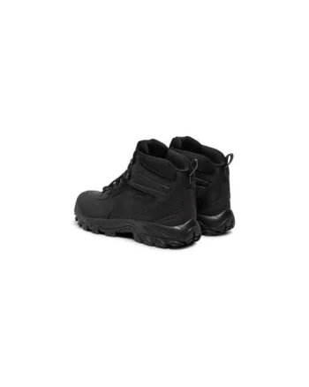 Bocanci trekking barbati  303978198, Piele naturala, Negru, Negru