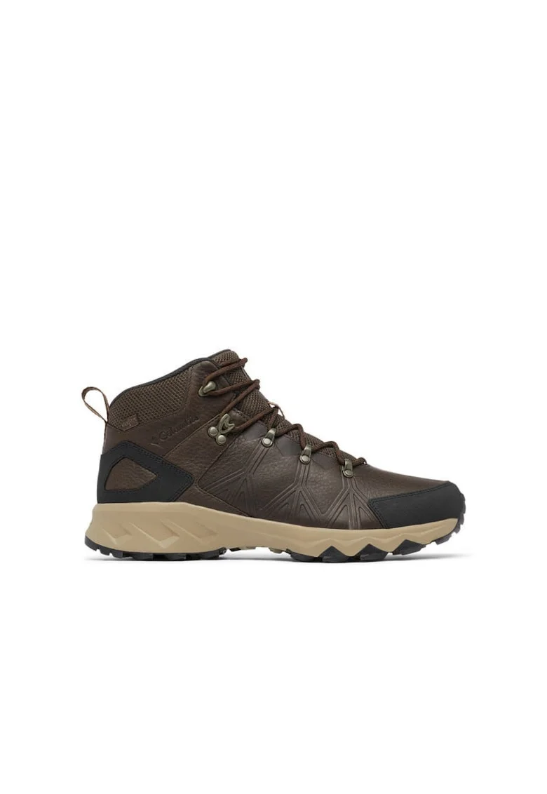 Bocanci trekking barbati  303981990, Piele naturala, Maro, Maro