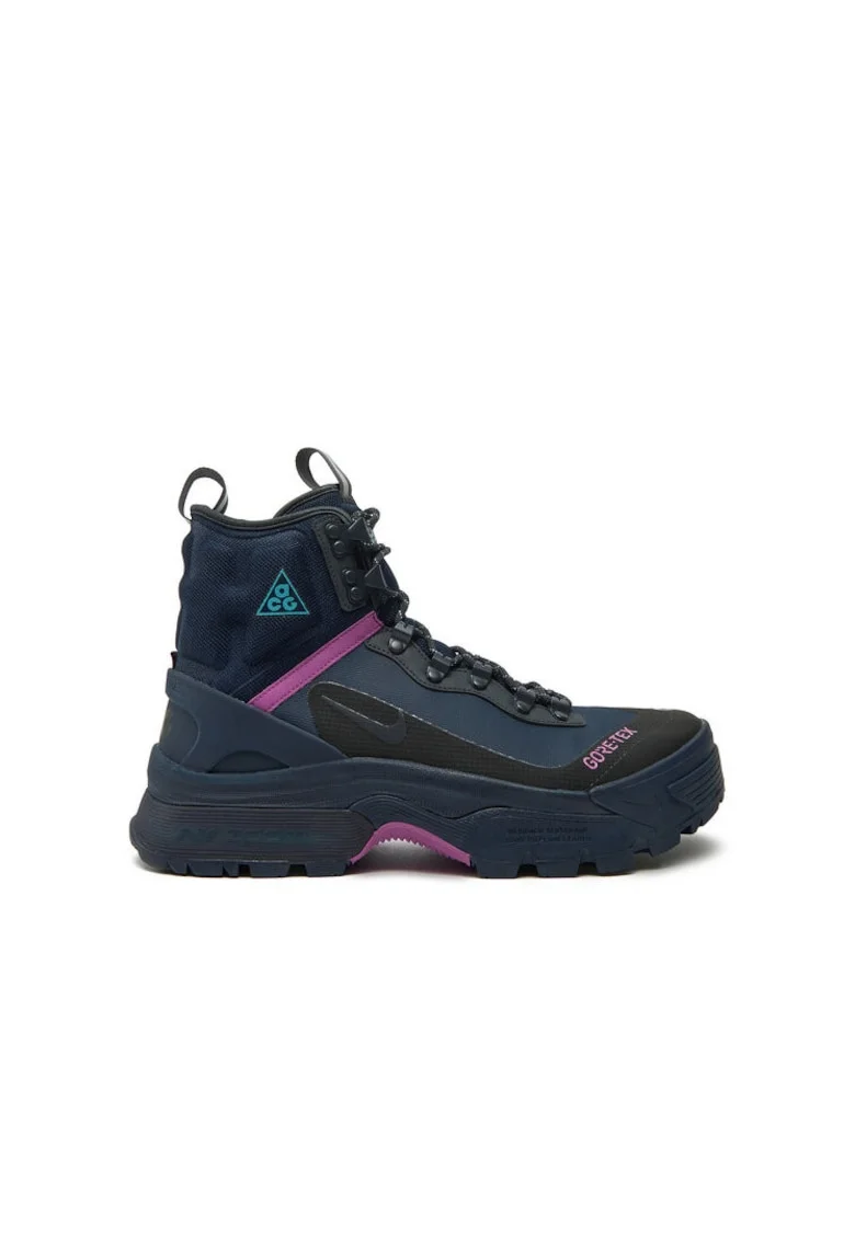 Bocanci trekking barbati  305149671, Textil, Albastru, Albastru