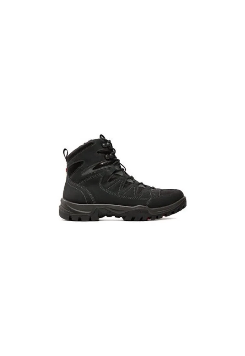 Bocanci trekking barbati  198731069, Sintetic, Negru, Negru