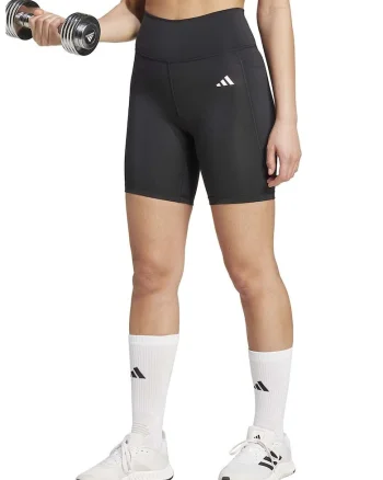 Colanti scurti cu detalii logo, pentru fitness, Negru