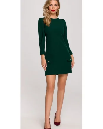 Rochie mini dama Astondole K148 verde, Verde