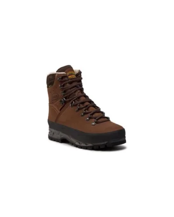 Bocanci trekking barbati  199783807, Sintetic, Maro, Maro