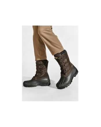 Bocanci trekking barbati  198978495, Piele naturala, Maro, Maro