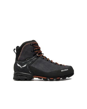 Bocanci trekking barbati  303796440, Piele naturala, Gri, Gri
