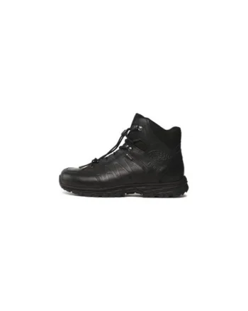 Bocanci trekking barbati  302756551, Piele naturala, Negru, Negru