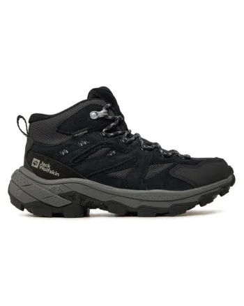 Bocanci trekking dama  304103575, Piele ecologica, Gri, Gri